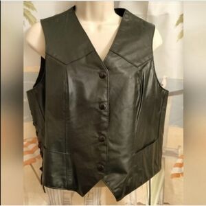 Lace up genuine leather 10